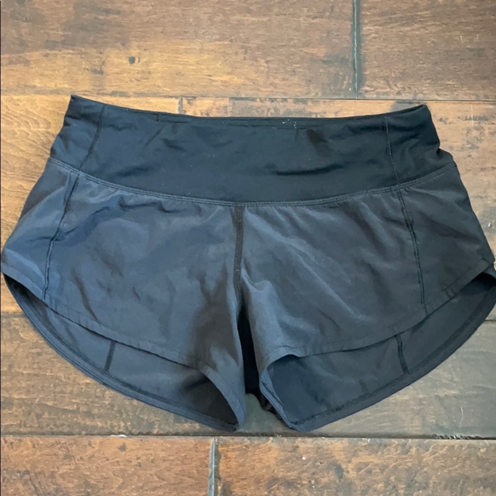 Lululemon black shorts size 2